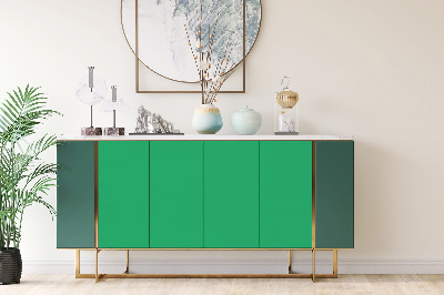 Dekoratív bútor matrica Zöld