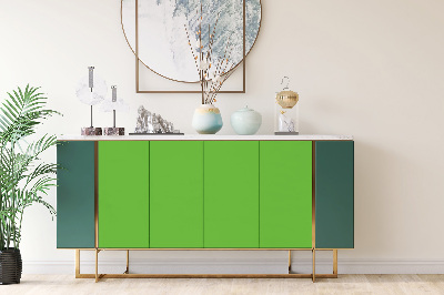 Dekoratív bútor matrica Sárga zöld