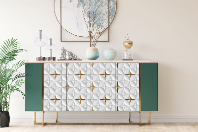 Dekoratív bútor matrica 3d -s mintázat