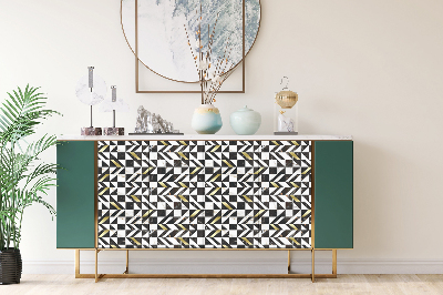 Dekoratív bútor matrica Patchwork klasszikus minta
