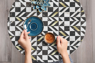 Dekoratív bútor matrica Patchwork klasszikus minta
