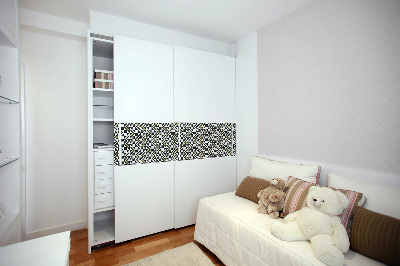 Dekoratív bútor matrica Patchwork klasszikus minta