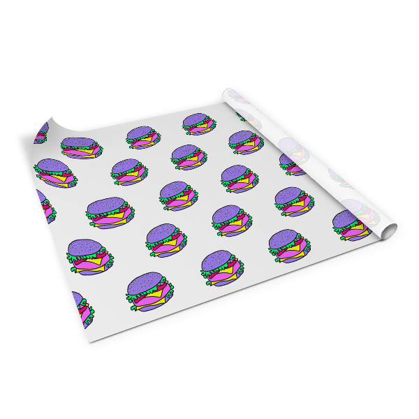 Dekoratív bútor matrica Hamburgerek