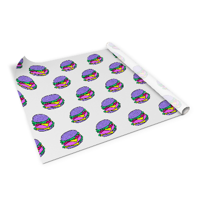 Dekoratív bútor matrica Hamburgerek