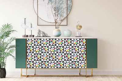 Dekoratív bútor matrica Geometriai mintázat