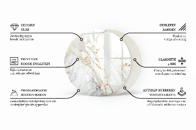 Üveglap Dekoratív mozaikok részletekkel