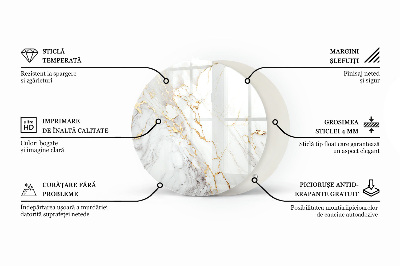 Üveglap Dekoratív mozaikok részletekkel