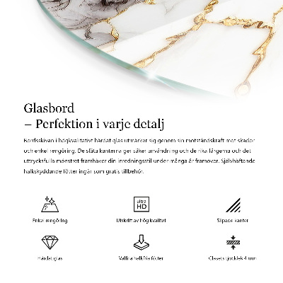 Üveglap Dekoratív mozaikok részletekkel