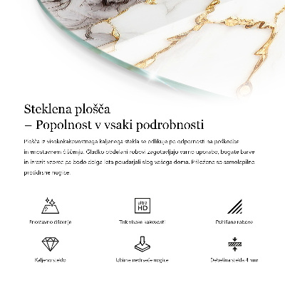 Üveglap Dekoratív mozaikok részletekkel