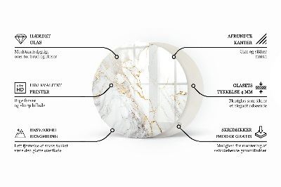 Üveglap Dekoratív mozaikok részletekkel