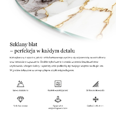 Üveglap Finom erezetű márvány
