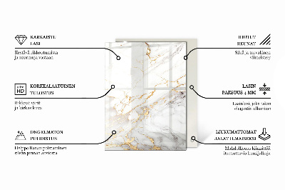 Asztallap Beton minták karcolásokkal