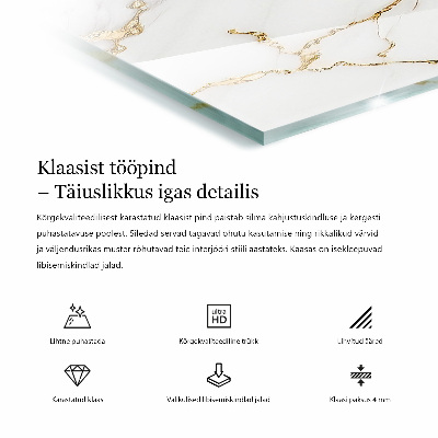 Asztallap Természetes kő struktúra