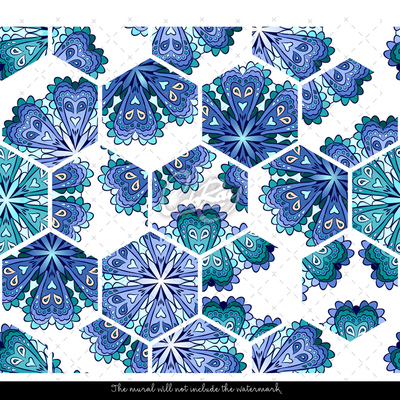 Fotótapéta Hexagonális azulejos