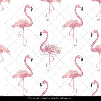 Fotótapéta Flamingók világa