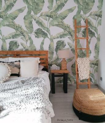 Fotótapéta A pihenés pillanata egy banán árnyékában