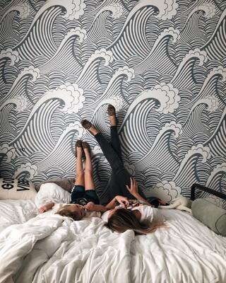 Fotótapéta A tenger hullámai fázisa