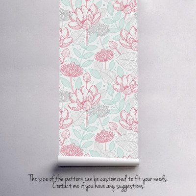 Fotótapéta Cseresznyés virágocskák