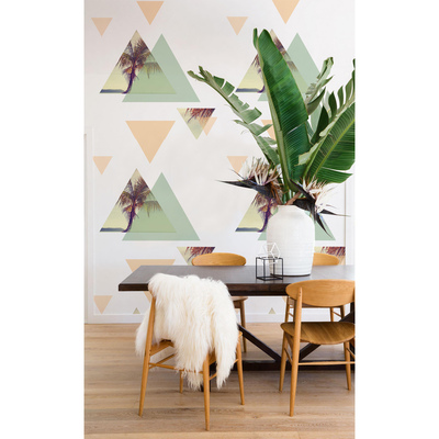 Fotótapéta Ünnepek pálmafák alatt