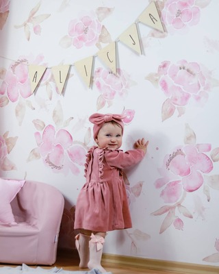 Fotótapéta Rózsaszín virágok