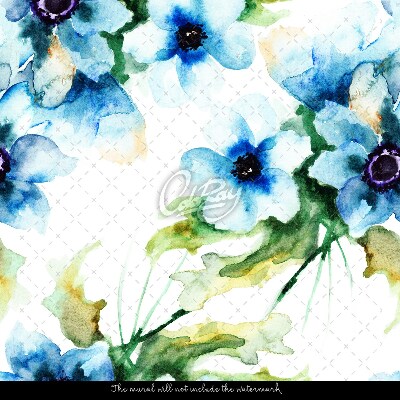 Fotótapéta Kék tavaszi virágok