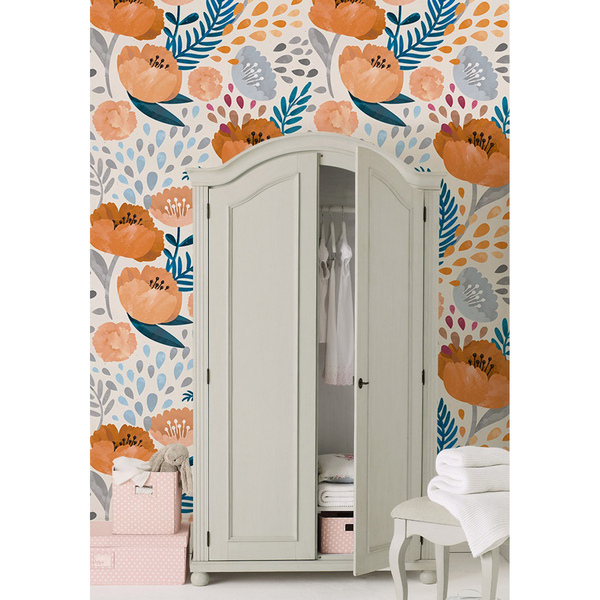 Fotótapéta Orange Wolf Poppies