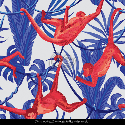 Fotótapéta Enyősen majom