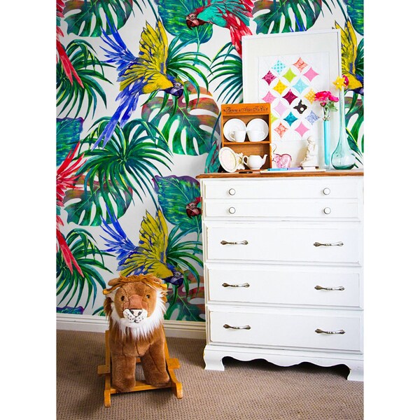 Fotótapéta A csodálatos papagájok világában