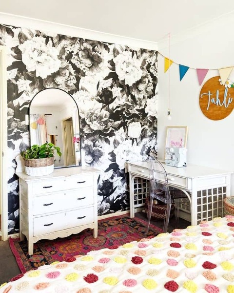 Fotótapéta Szürke bazsarózsa