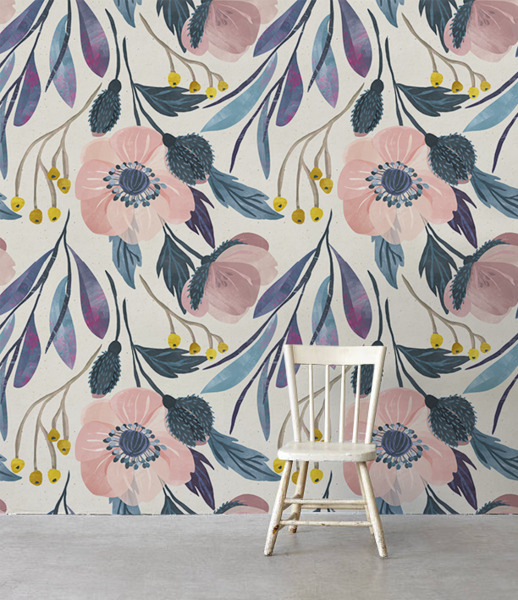 Fotótapéta Mező virágok