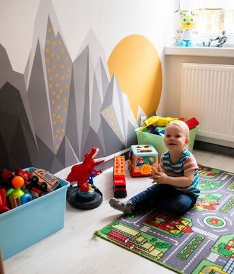 Falmatrica Naplemente a hegyekben