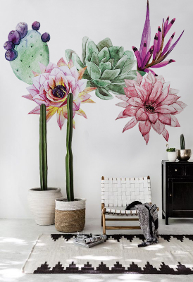 Falmatrica Akvarell kaktuszok