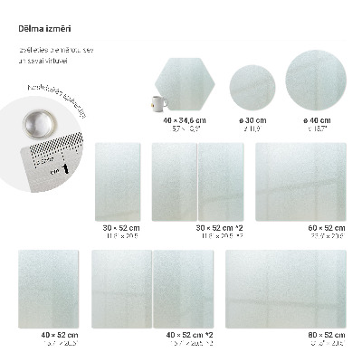 Szögletes üveg vágódeszka áttetsző kivitelben, egyedi fényképpel