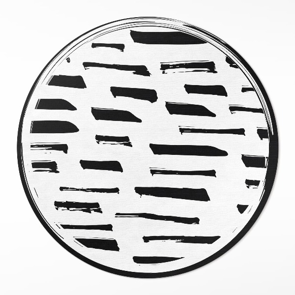 Kerek vinil szőnyeg Minimalista modern absztrakció