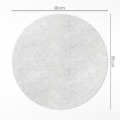 Kerek vinil szőnyeg Beton textúra könnyű kő