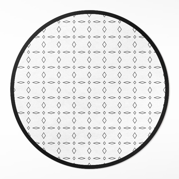 Kerek vinil szőnyeg Minimalista modern díszek