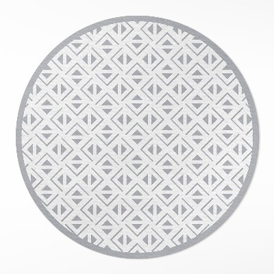 Kerek vinil szőnyeg Geometrikus minimalista minta