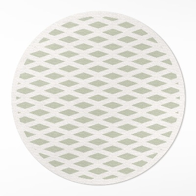 Kerek vinil szőnyeg Minimalista geometriai minta