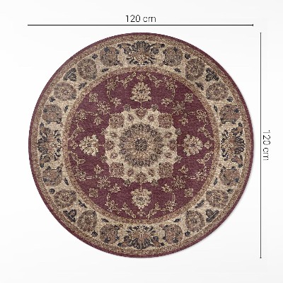 Kerek vinil szőnyeg Elegáns perzsa harmónia