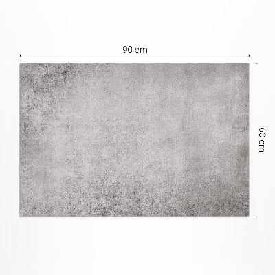 Mosható futószőnyeg Ezüst beton modern textúra