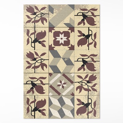 Vinil szőnyeg Magnolia Tile mintás mozaik