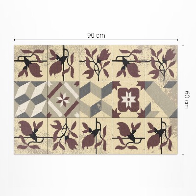 Vinil szőnyeg Magnolia Tile mintás mozaik