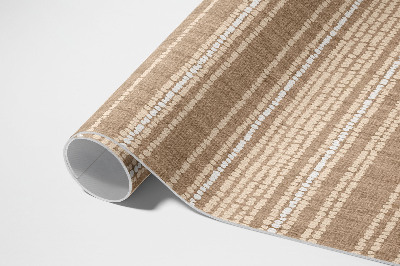 Pvc szőnyeg Bézs szövet stílus boho vintage