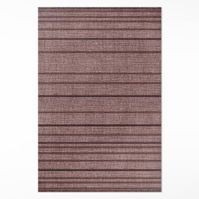 Pvc futószőnyeg Barna csíkok stílus boho vintage