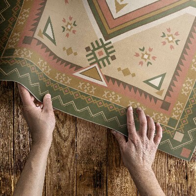 Vinil szőnyeg Spanyol geometriai díszítő minta