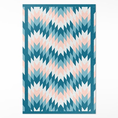 Pvc futószőnyeg Geometrikus halszálkás modern design