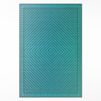 Mosható futószőnyeg Geometrikus gyémánt modern vonalak