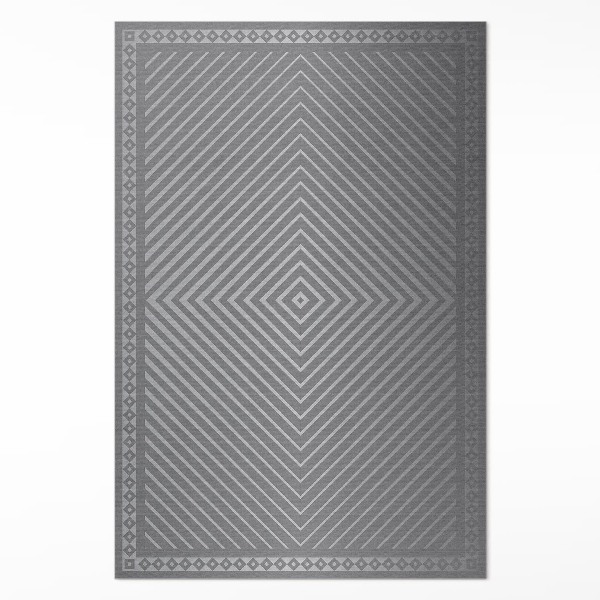 Műanyag szőnyeg Geometriai gyémánt designer vonalak