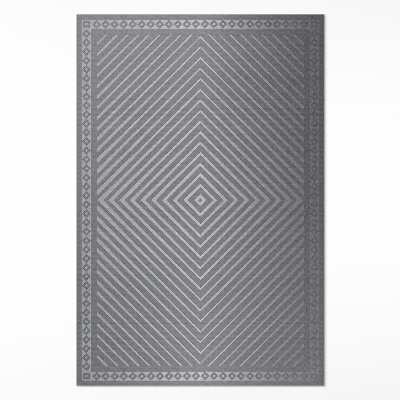 Műanyag szőnyeg Geometriai gyémánt designer vonalak