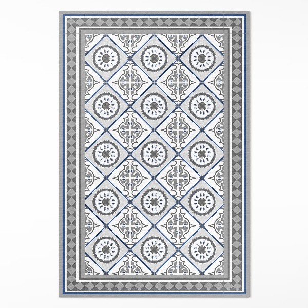 Műanyag szőnyeg Geometrikus gyémánt díszítő csempe